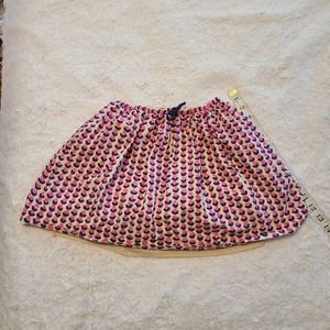 Crewcuts♡ Floral drawstring tie waist skirt